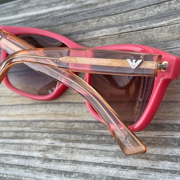 Emporio Armani Men Sunglasses Orange EA9874 CA2FM 55[]16 135 Eye Wear - Picture 4 of 12